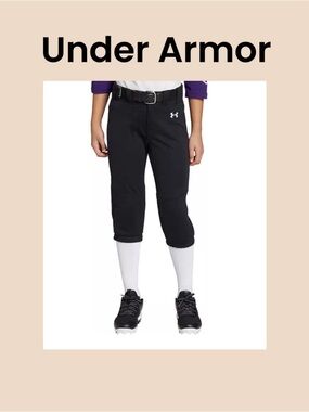 Under Armour Girls Utility Softball Pants Size Youth Large